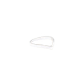 Asfour Wishbone Ring In 925 Sterling Silver RD0023-8